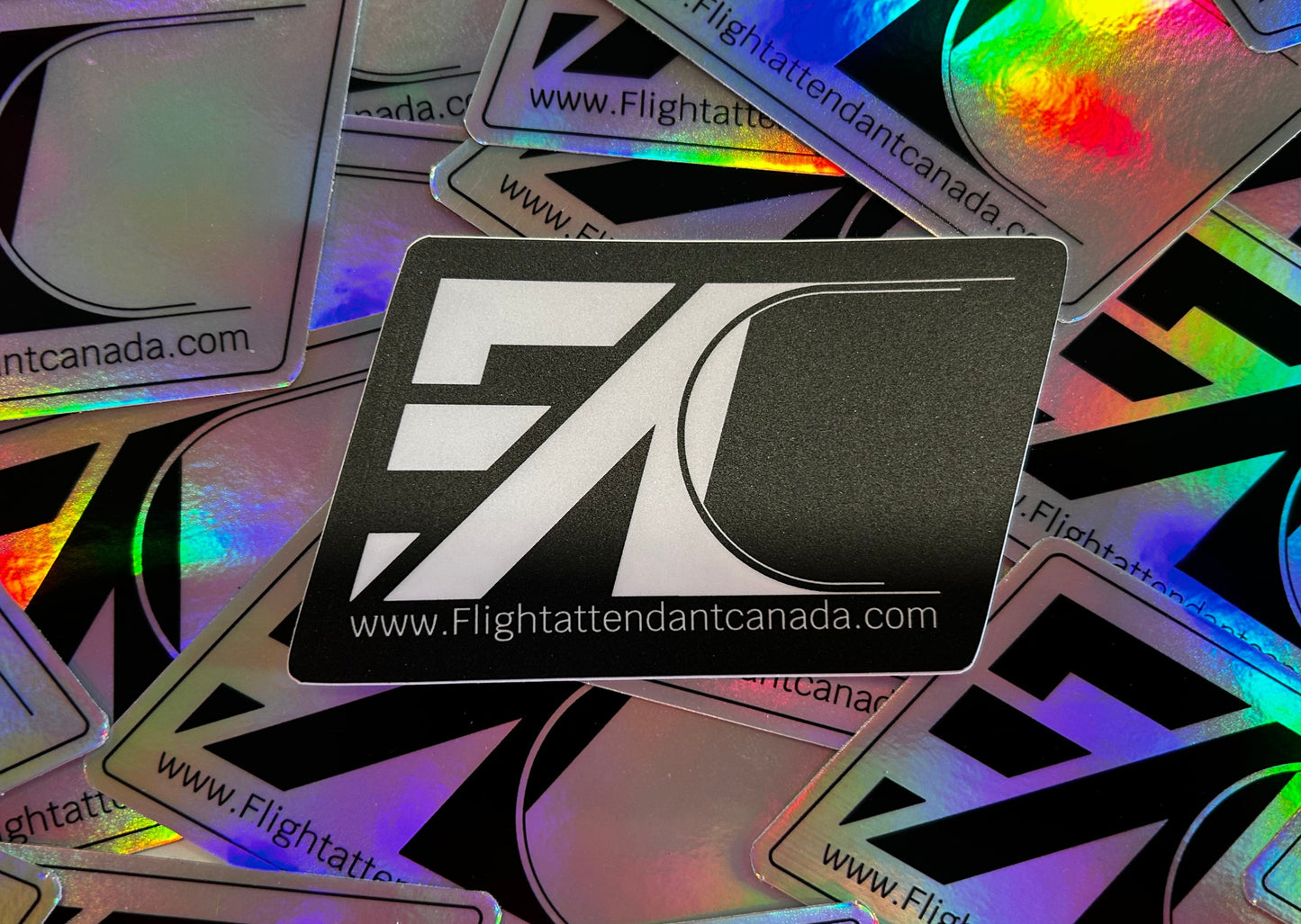 Sticker Black and White